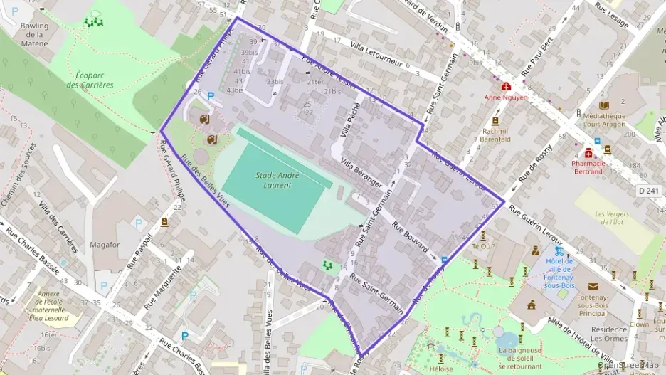 Appartement 50 m² deux pieces à vendre à Fontenay-sous-Bois