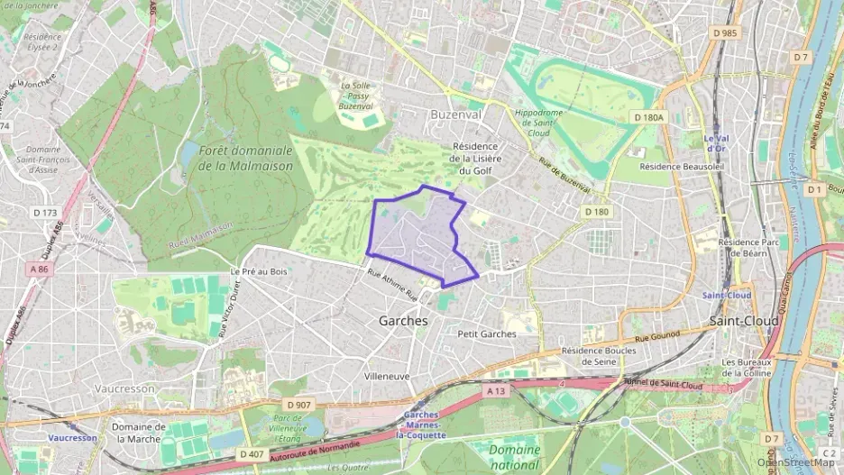 Appartement 63 m² trois pièces à vendre à Garches