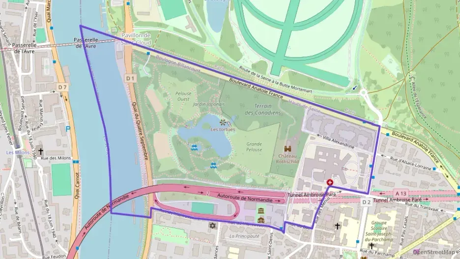 Appartement 69 m² trois pièces à vendre à Boulogne-Billancourt