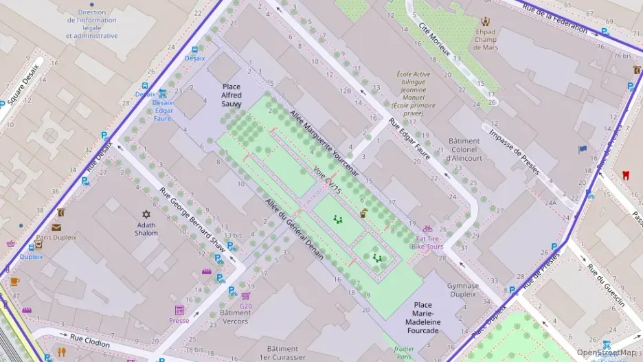 Appartement 49 m² trois pièces à vendre à Paris 15e Arrondissement