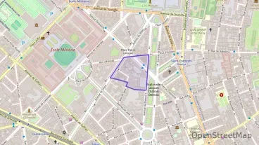 appartement d'une chambre 54 m² à vendre à Paris 7e Arrondissement