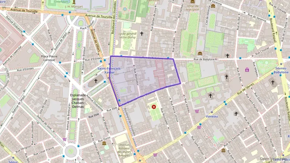 Appartement 80 m² deux pieces à vendre à Paris 7e Arrondissement