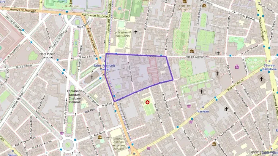 Appartement 86 m² quatre pièces à vendre à Paris 7e Arrondissement