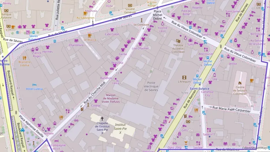 Appartement 93 m² trois pièces à vendre à Paris 6e Arrondissement