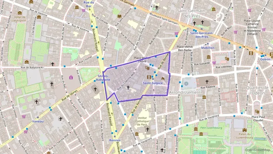 Appartement 93 m² trois pièces à vendre à Paris 6e Arrondissement