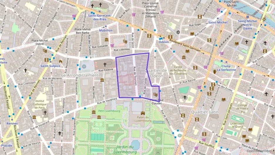 Appartement 160 m² cinq pièces à vendre à Paris 6e Arrondissement