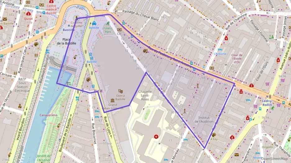 Appartement 54 m² deux pieces à vendre à Paris 12e Arrondissement