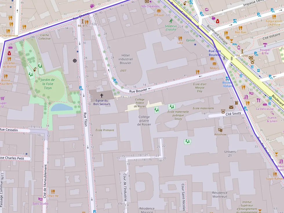 Appartement 25 m² deux pieces à vendre à Paris 11e Arrondissement