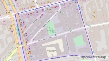 Appartement 61 m² deux pieces à vendre à Paris 20e Arrondissement