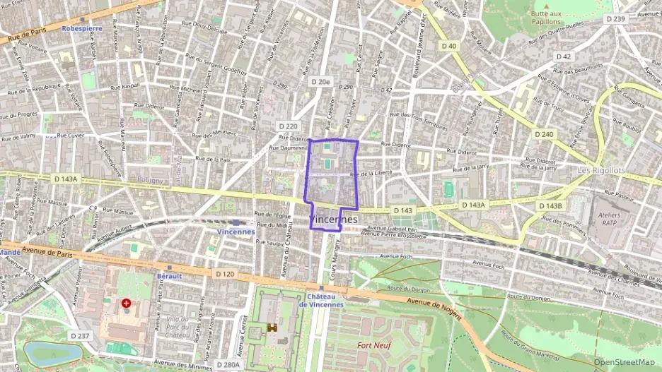 Appartement 76 m² trois pièces à vendre à Vincennes