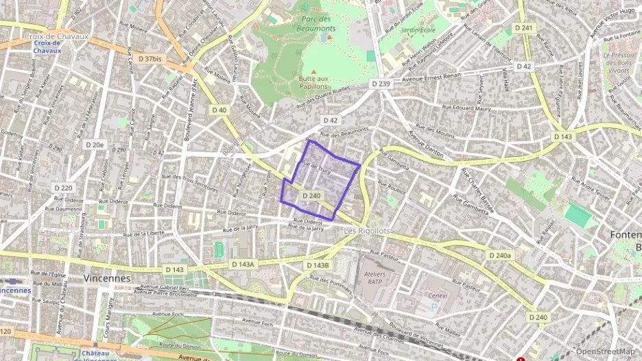 Appartement 22 m² une piece à vendre à Fontenay-sous-Bois