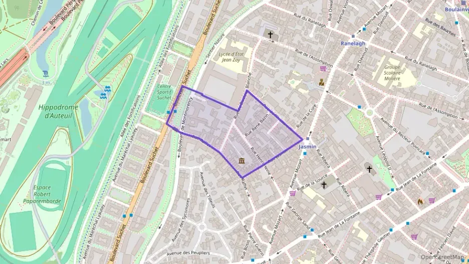 Appartement 98 m² quatre pièces à vendre à Paris 16e Arrondissement