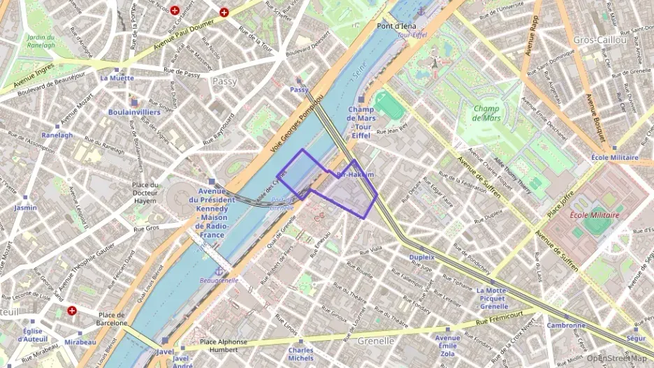 Appartement 46 m² deux pieces à vendre à Paris 15e Arrondissement Appartement 46 m² deux pieces à vendre à Paris 15e Arrondissement
