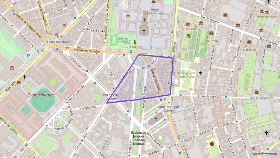 Appartement 79 m² quatre pièces à vendre à Paris 7e Arrondissement