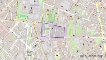 appartement de deux chambres 55 m² à vendre à Paris 7e Arrondissement