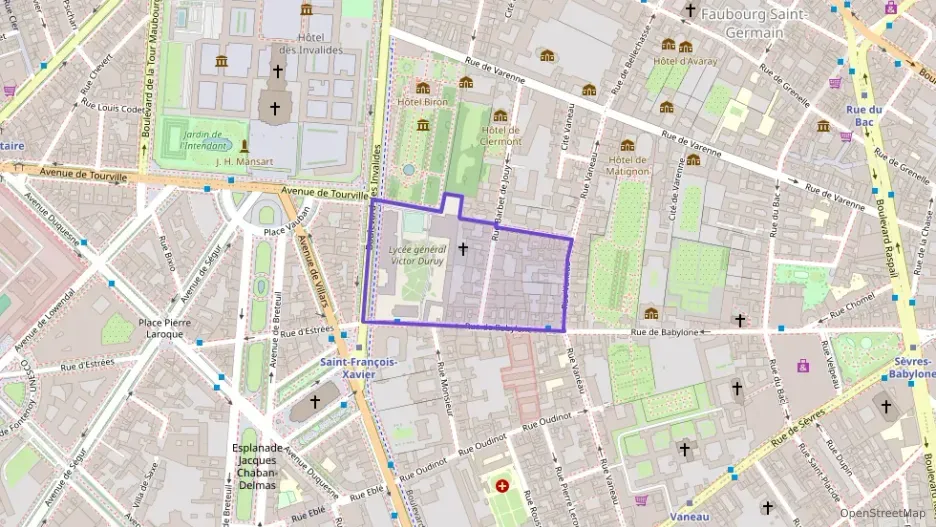 Appartement 55 m² trois pièces à vendre à Paris 7e Arrondissement