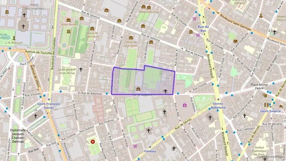 Appartement 68 m² quatre pièces à vendre à Paris 7e Arrondissement