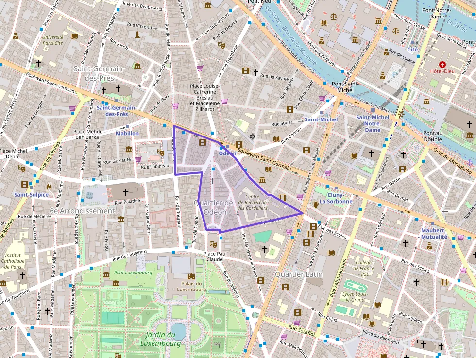 Appartement 30 m² une piece à vendre à Paris 6e Arrondissement