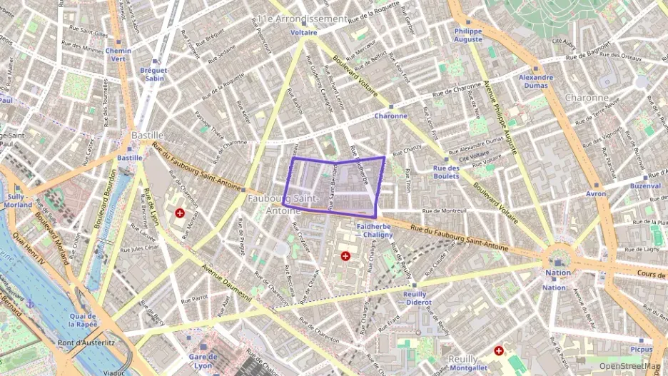 Appartement 31 m² deux pieces à vendre à Paris 11e Arrondissement