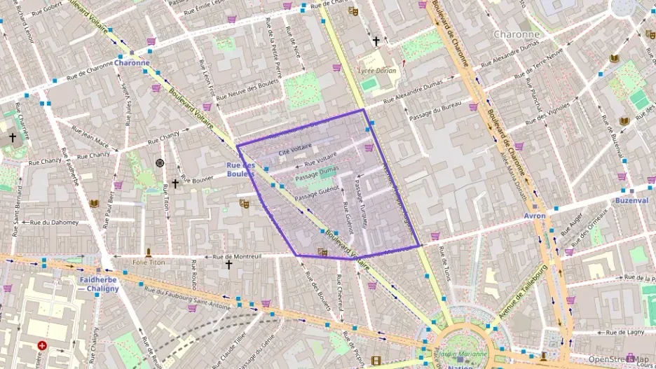 Appartement 43 m² trois pièces à vendre à Paris 11e Arrondissement