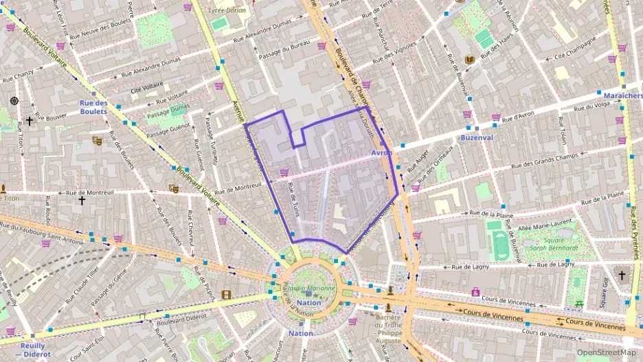 Appartement 63 m² trois pièces à vendre à Paris 11e Arrondissement