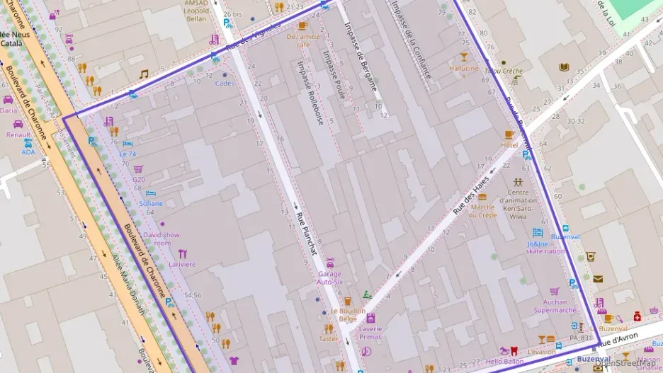 Appartement 48 m² deux pieces à vendre à Paris 20e Arrondissement Appartement 48 m² deux pieces à vendre à Paris 20e Arrondissement