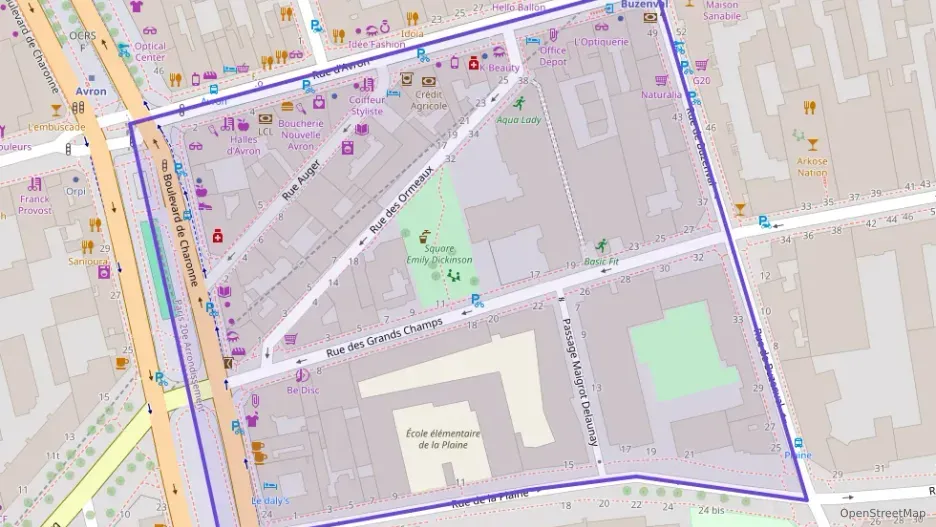 Appartement 49 m² deux pieces à vendre à Paris 20e Arrondissement