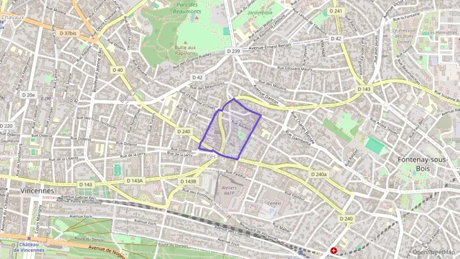 Appartement 77 m² trois pièces à vendre à Fontenay-sous-Bois