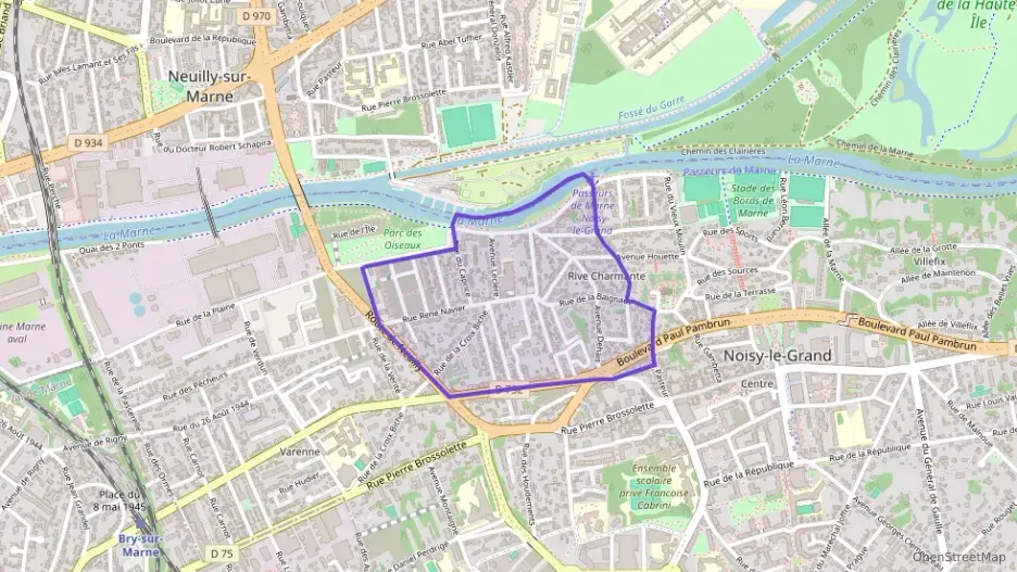 Appartement 76 m² quatre pièces à vendre à Noisy-le-Grand