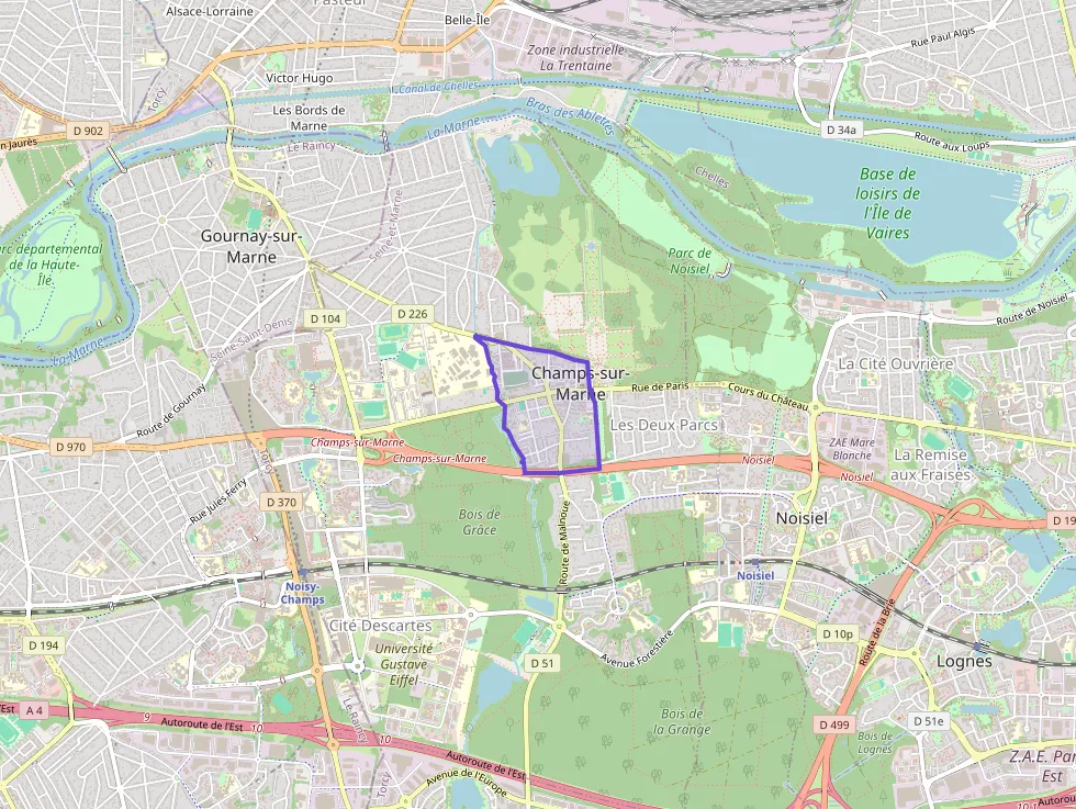 Appartement 67 m² trois pièces à vendre à Champs-sur-Marne