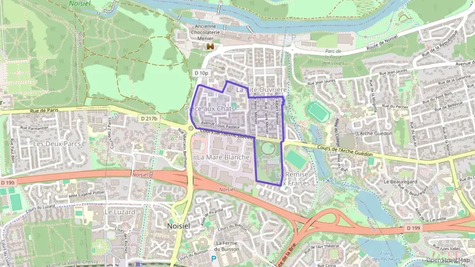 Appartement 70 m² trois pièces à vendre à Noisiel