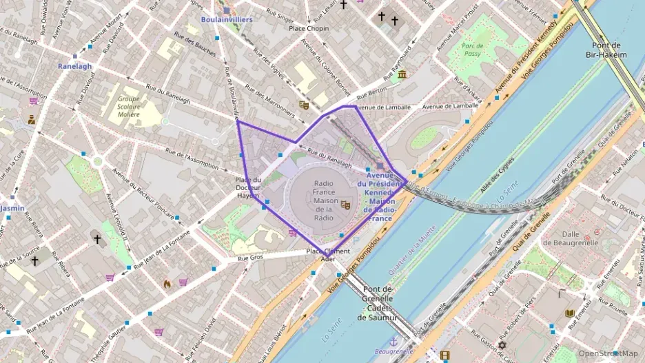 Appartement 50 m² deux pieces à vendre à Paris 16e Arrondissement Appartement 50 m² deux pieces à vendre à Paris 16e Arrondissement