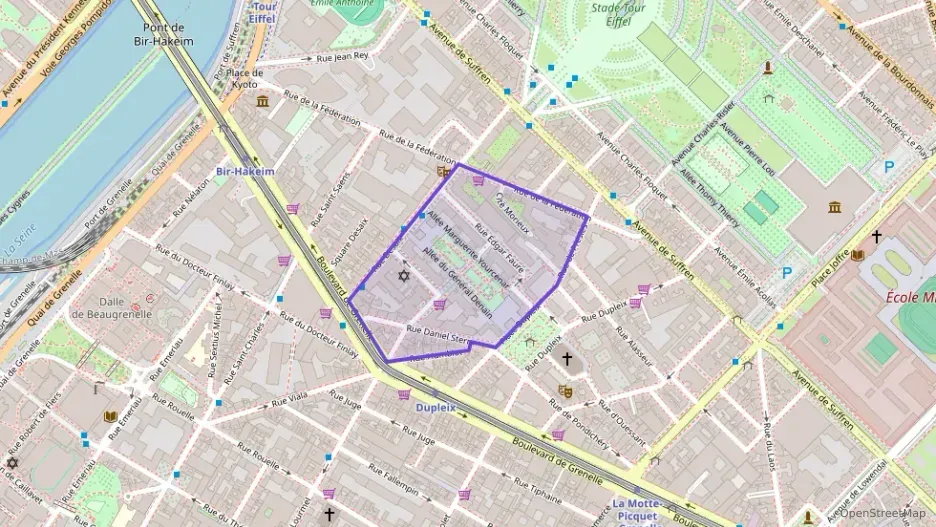 Appartement 64 m² trois pièces à vendre à Paris 15e Arrondissement