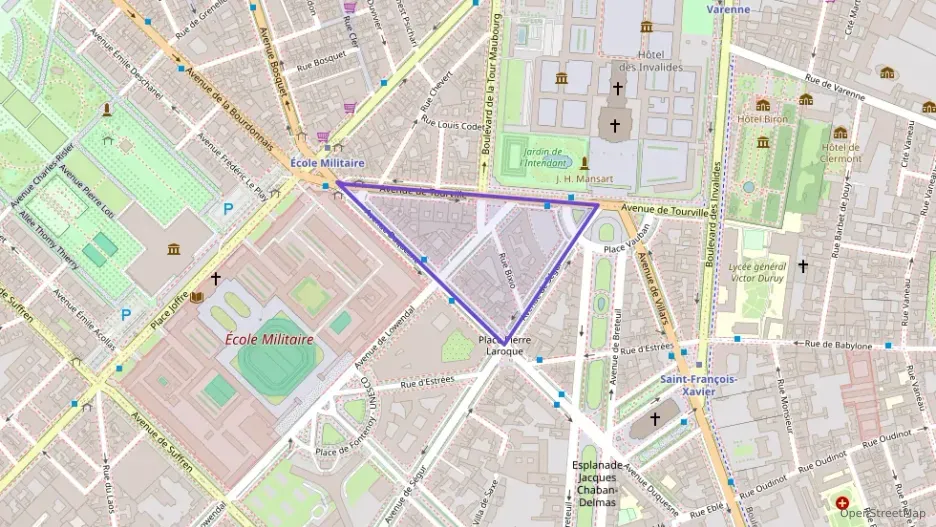 Appartement 72 m² trois pièces à vendre à Paris 7e Arrondissement