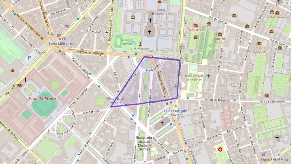 Appartement 89 m² trois pièces à vendre à Paris 7e Arrondissement