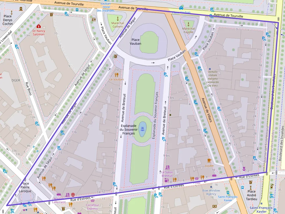 Appartement 35 m² une piece à vendre à Paris 7e Arrondissement