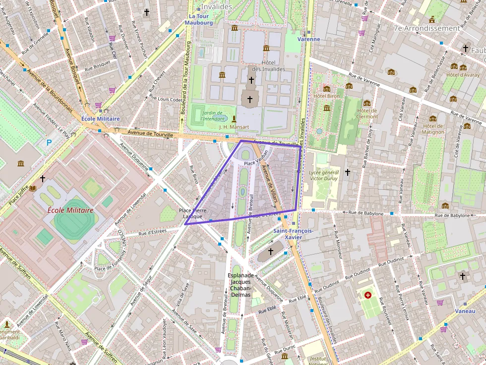 Appartement 35 m² une piece à vendre à Paris 7e Arrondissement