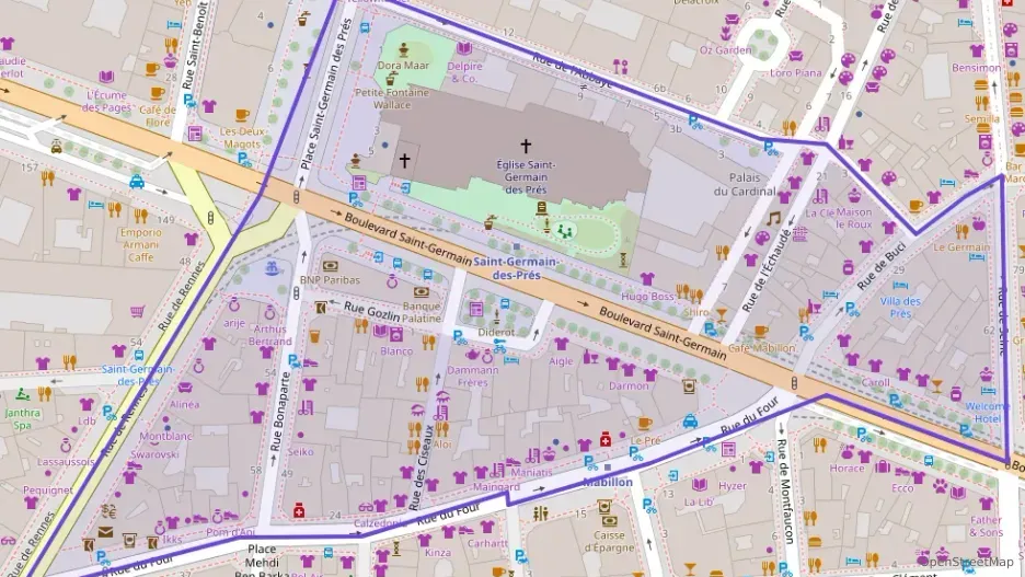 Appartement 79 m² trois pièces à vendre à Paris 6e Arrondissement