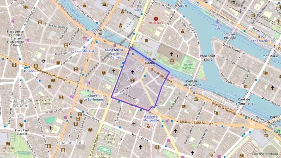 Appartement 35 m² trois pièces à vendre à Paris 5e Arrondissement