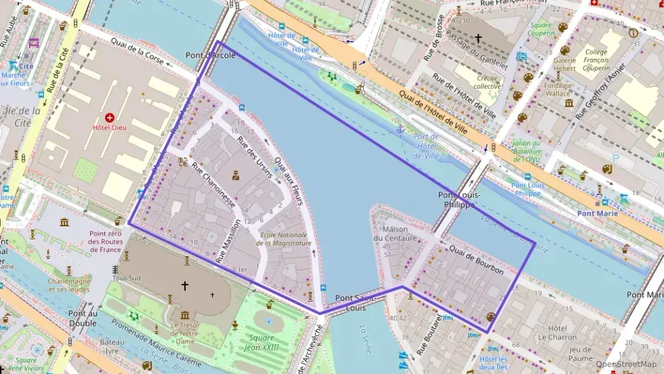 Appartement 70 m² deux pieces à vendre à Paris 4e Arrondissement