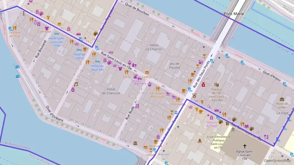 Appartement 92 m² trois pièces à vendre à Paris 4e Arrondissement