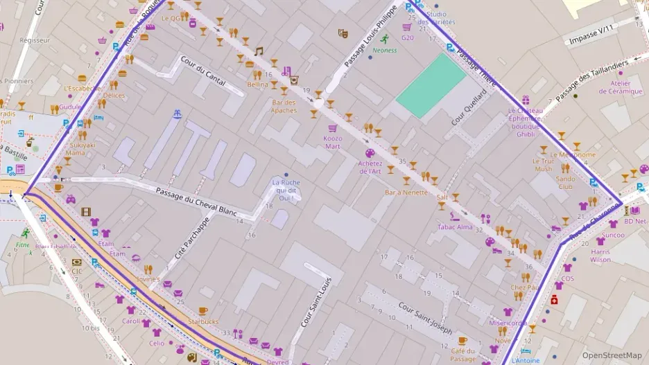 Appartement 53 m² deux pieces à vendre à Paris 11e Arrondissement