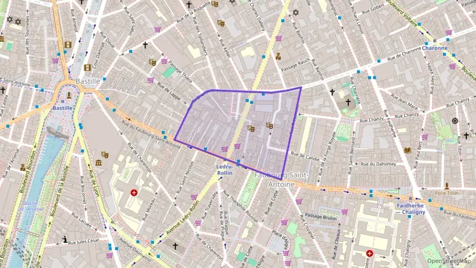 Appartement 88 m² quatre pièces à vendre à Paris 11e Arrondissement
