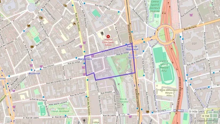 Appartement 43 m² deux pieces à vendre à Paris 20e Arrondissement Appartement 43 m² deux pieces à vendre à Paris 20e Arrondissement
