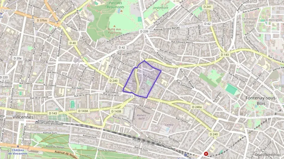 Appartement 38 m² deux pieces à vendre à Fontenay-sous-Bois