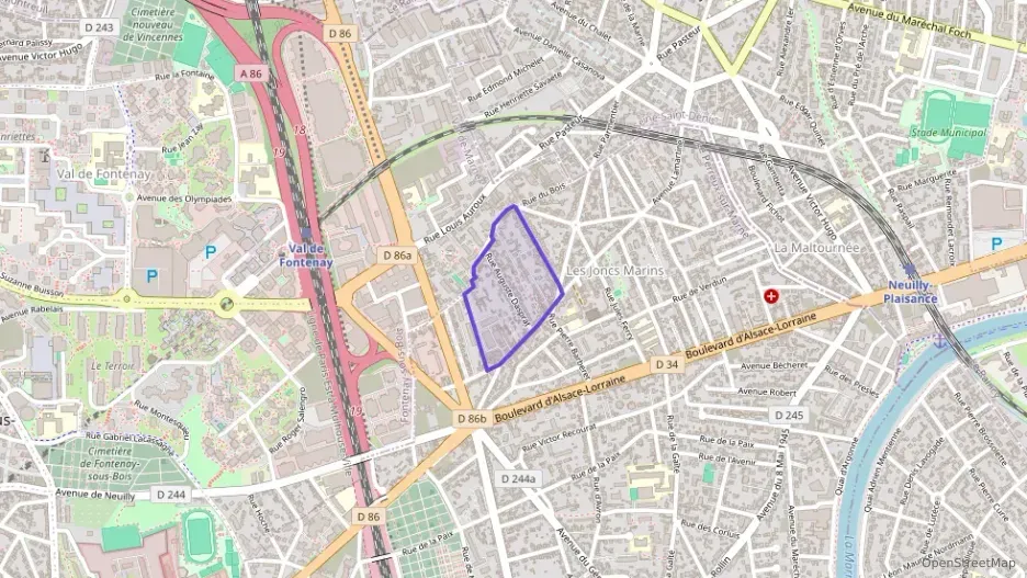 Appartement 75 m² trois pièces à vendre à Le Perreux-sur-Marne