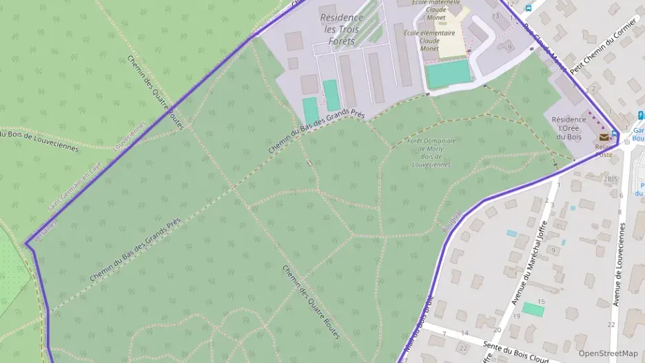 Appartement 51 m² deux pieces à vendre à Bougival