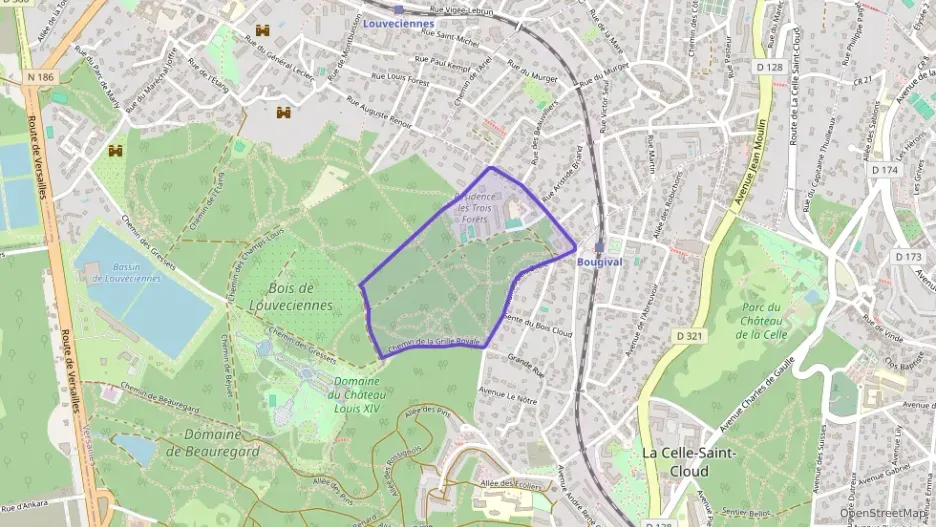 Appartement 51 m² deux pieces à vendre à Bougival