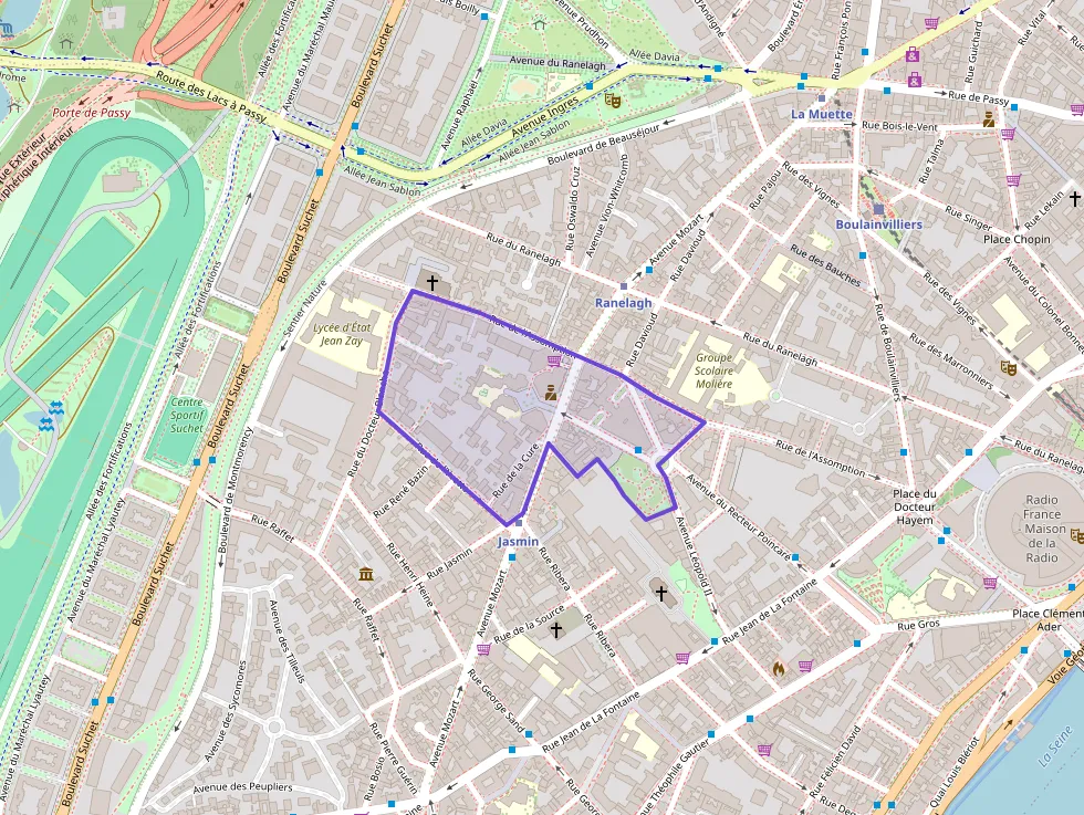 Appartement 25 m² deux pieces à vendre à Paris 16e Arrondissement