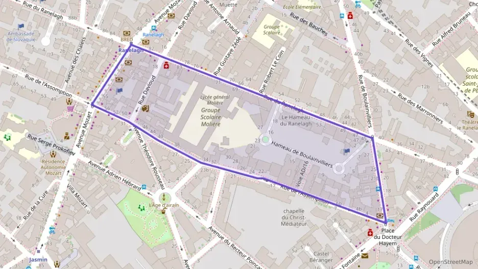 Appartement 25 m² une piece à vendre à Paris 16e Arrondissement